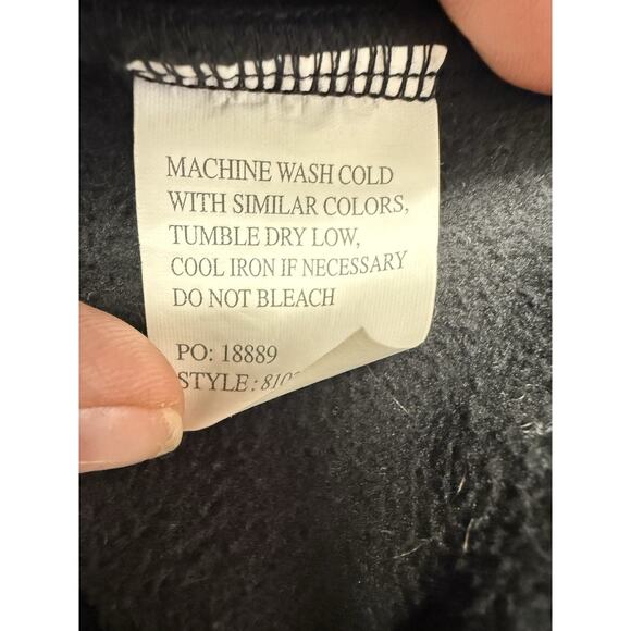 Johnnie O Womens Black Fleece Full Zip Golf Vest Size Small - Picture 9 of 10